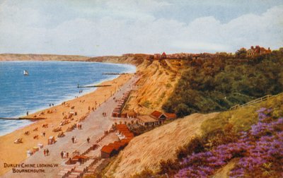 Durley Chine, Blick nach Westen, Bournemouth von Alfred Robert Quinton